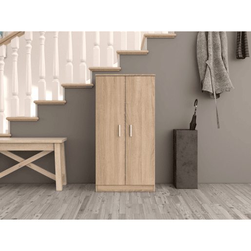 Sapateira Basic Carvalho canadiano 55 x 108 x 36 cm Sapateira Basic Carvalho canadiano 55 x 108 x 36 cm