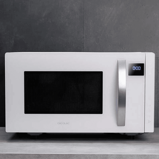 Cecotec Micro-ondas digital sem prato de 23 litros de capacidade e 800 W de potência.