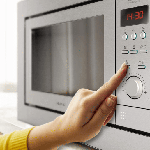 Cecotec Micro-ondas de encastrar digital de 25 litros de capacidade com grill e 900 W de potĂȘncia. Cecotec Micro-ondas de encastrar digital de 25 litros de capacidade com grill e 900 W de potĂȘncia.