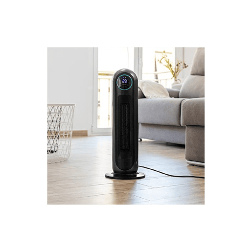 Cecotec Aquecedor cerâmico com 2200 W, comando à distância, ecrã LED, seleção de temperatura, 3 modos, oscilação, temporizador e triplo sistema de segurança. Cecotec Aquecedor cerâmico com 2200 W, comando à distância, ecrã LED, seleção de temperatura, 3 modos, oscilação, temporizador e triplo sistema de segurança.