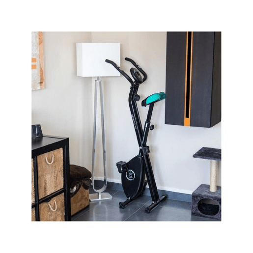 Cecotec Bicicleta estática dobrável com sistema Silence Fit e monitor cardíaco. Cecotec Bicicleta estática dobrável com sistema Silence Fit e monitor cardíaco.