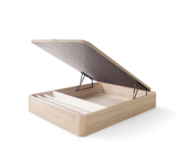 Canapé con zapatero abatible de madera 90x190 cambrian