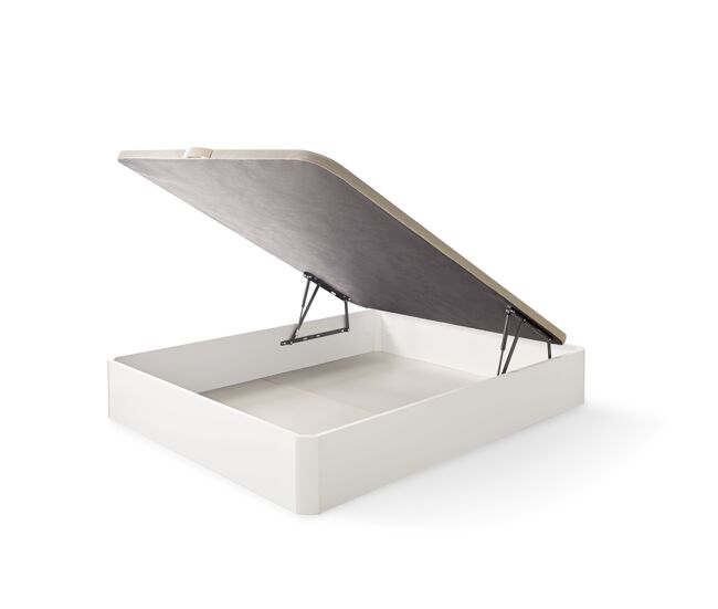 Canapé estela abatible madera 150x190 altura cerrado 35cm blanco matris