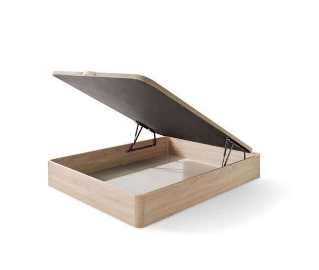 Canapé estela abatible madera 90x190 altura cerrado 35cm cambrian matris