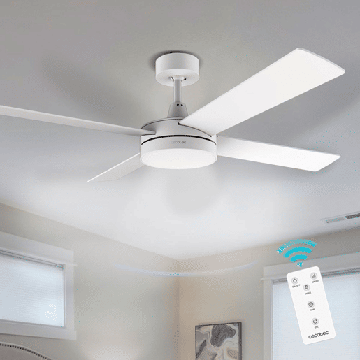 Cecotec Ventoinha de teto de 60 W e 52u2019u2019 com luz LED. Cecotec Ventoinha de teto de 60 W e 52u2019u2019 com luz LED.