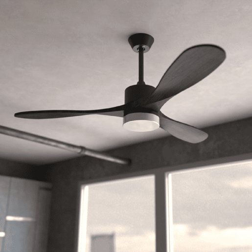 Cecotec Ventoinha de teto de 35 W com motor DC, 52u2019u2019 e candeeiro LED. Cecotec Ventoinha de teto de 35 W com motor DC, 52u2019u2019 e candeeiro LED.