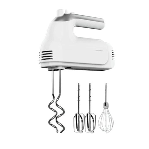Cecotec Batedeira de varas com 500 W, 5 níveis de velocidade mais função Turbo e três acessório de aço inoxidável.