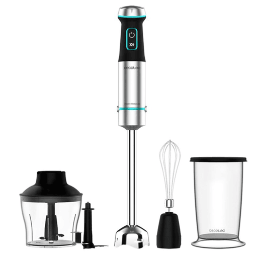 Batedeira de Varas Cecotec Power TitanBlack 1200 XL Cream&Crush 1200W Batedeira de Varas Cecotec Power TitanBlack 1200 XL Cream&Crush 1200W
