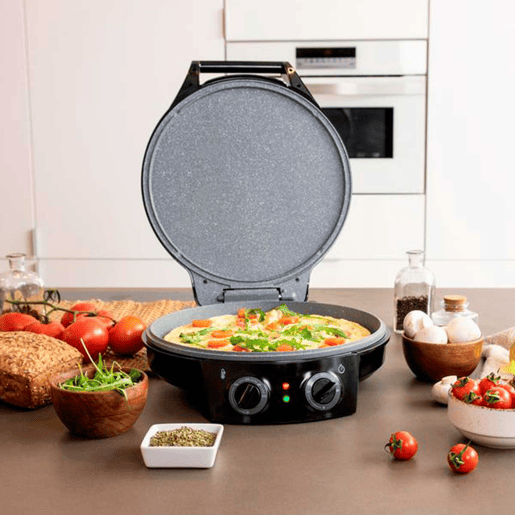 Cecotec Mini forno elétrico para pizza com temporizador. Cecotec Mini forno elétrico para pizza com temporizador.