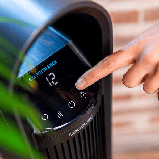 Cecotec Coluna de ar de 60 W e 40u2019u2019 com controlo por Wi-Fi e ionizador.