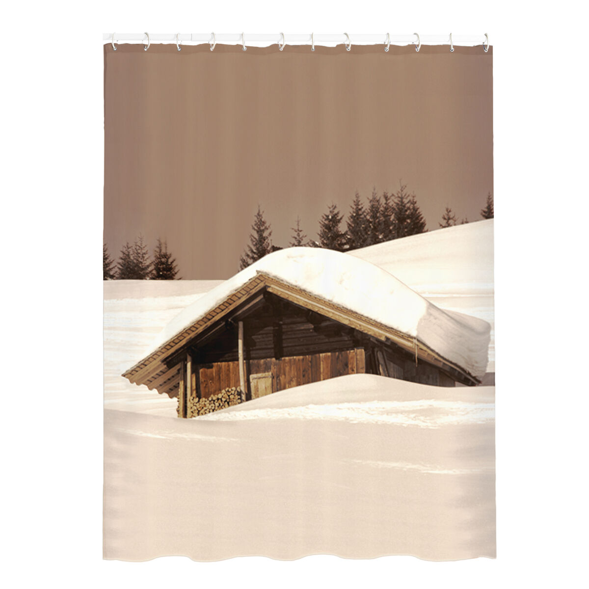 Cortina De Baño Cottage