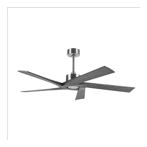 ventoinha de tecto em metal niquelado série nadir 142cm