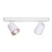 Regleta 2 Luces Metal Serie Adri Regleta 2 Luces Metal Serie Adri Blanco