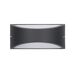 Aplique De Exterior Aluminio Serie Kapa Aplique De Exterior Aluminio Serie Kapa Gris