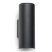 Aplique De Exterior Aluminio Serie Orion Double Aplique De Exterior Aluminio Serie Orion Double Negro