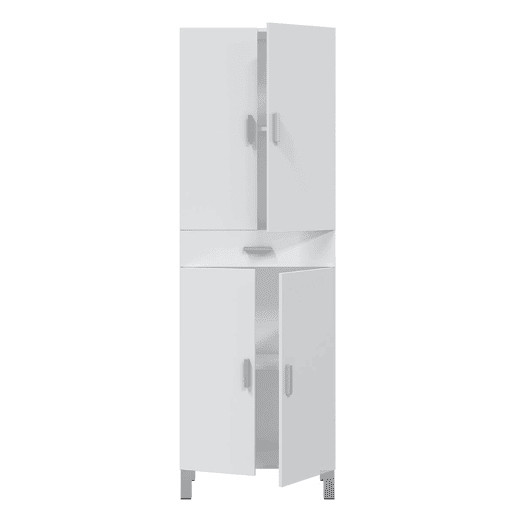 Coluna de banho Aruba Branco brilhante 60 x 182 x 29cm cm Coluna de banho Aruba Branco brilhante 60 x 182 x 29cm cm