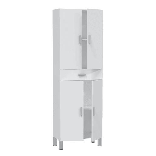 Coluna de banho Aruba Branco brilhante 60 x 182 x 29cm cm Coluna de banho Aruba Branco brilhante 60 x 182 x 29cm cm