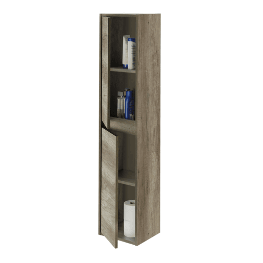 Coluna de casa de banho Dakota 2 portas Nórdico 30 x 140 x 25.5cm cm