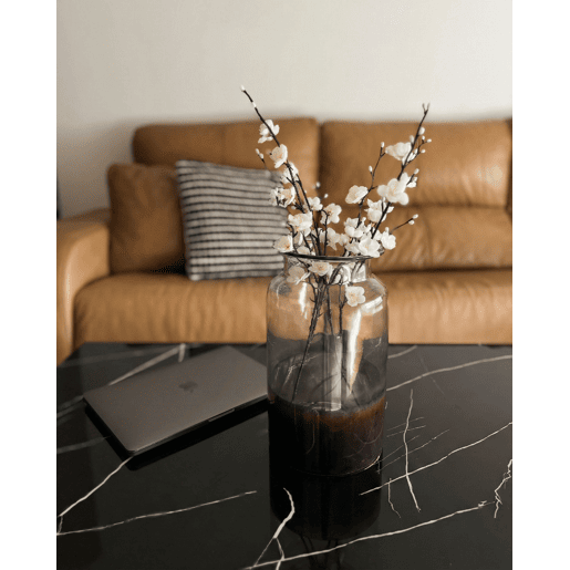 Mesa de centro DELANO Mármore preto Mesa de centro DELANO Mármore preto