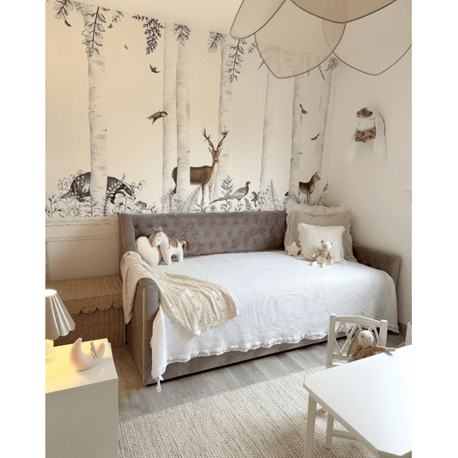 Cama gavetão Veludo MONTARGIS 90 x 200 cm Rosa