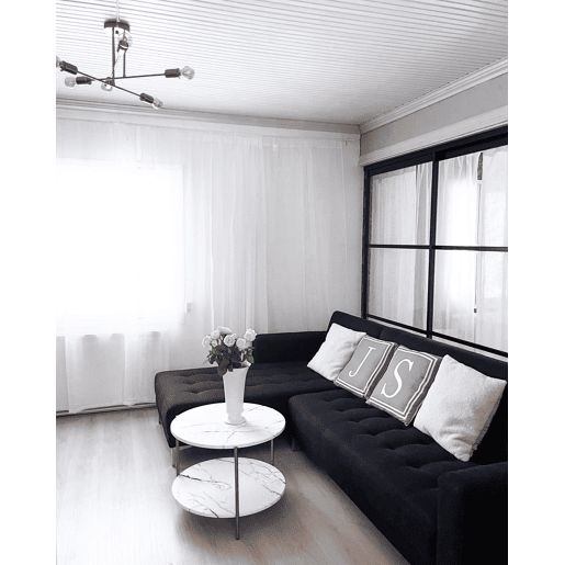 Mesa de centro REVA Mármore branco Mesa de centro REVA Mármore branco