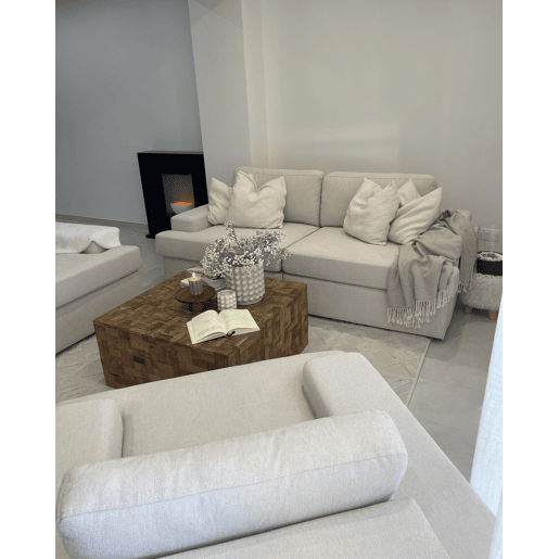 Mesa de centro GAMBO Madeira de teca Castanho
