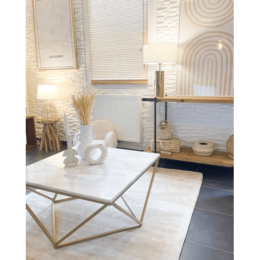 Mesa de centro MALIBU Dourado