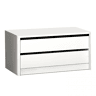 Cómoda Uniq Branco 77 x 38 x 45 cm