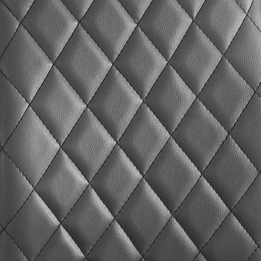 Conjunto de 6 cadeiras de jantar Lacey Tecido cinzento 40,5 x 96 x 49 cm