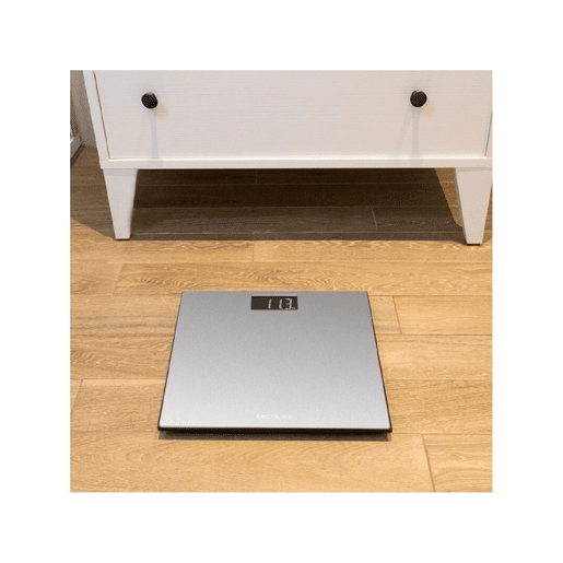 Cecotec Balança para casa de banho digital de grande superfície e alta precisão, com fita métrica. Cecotec Balança para casa de banho digital de grande superfície e alta precisão, com fita métrica.