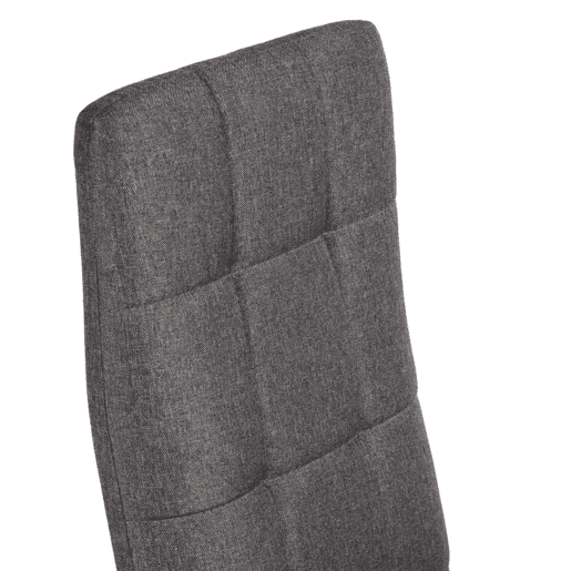 Conjunto de 6 cadeiras de jantar Zuni Cinzento escuro 41 x 96 x 48 cm