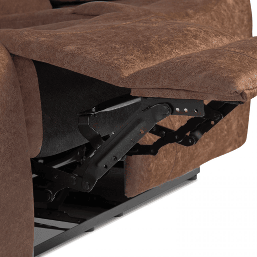 Sofá de relaxamento de 2 lugares Kendal Chocolate 152cm x 101 x 97 cm