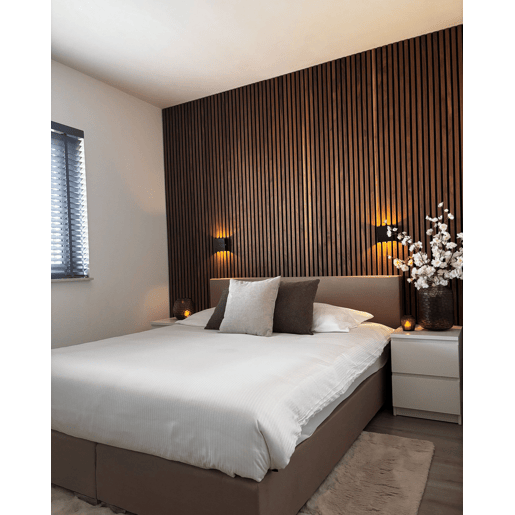 Cama continental Tecido PRESIDENT 160 x 200 cm Creme