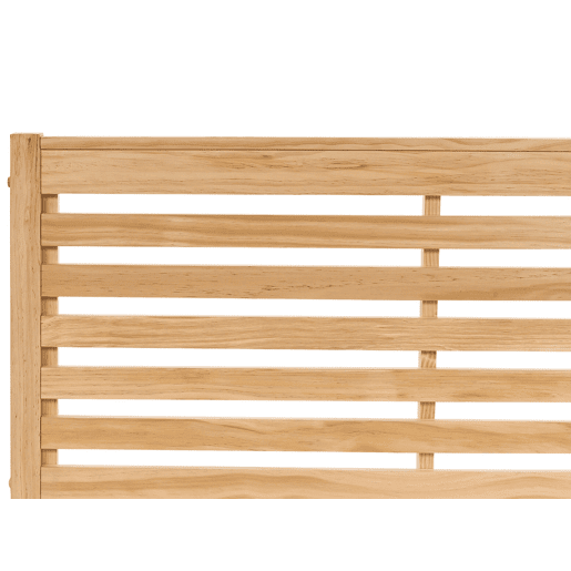 Cama Pinho CARNAC 160 x 200 cm Castanho claro