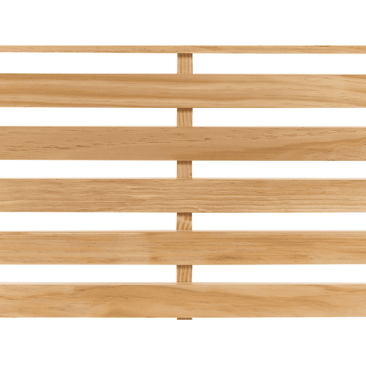 Cama Pinho CARNAC 160 x 200 cm Castanho claro