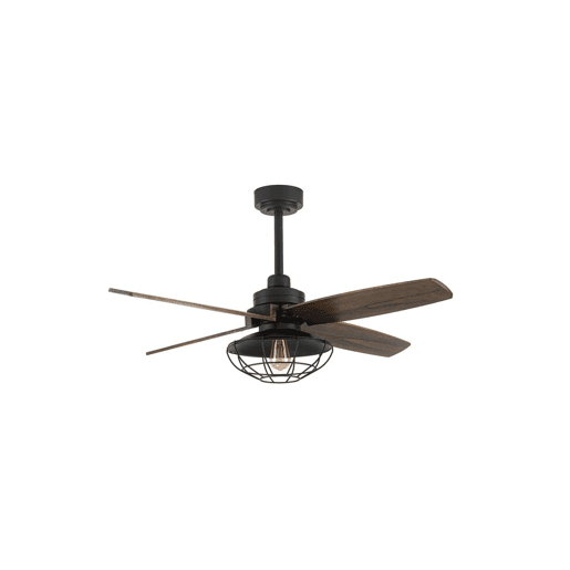 ventilador de tecto metálico cor preta aquilo series 120cm