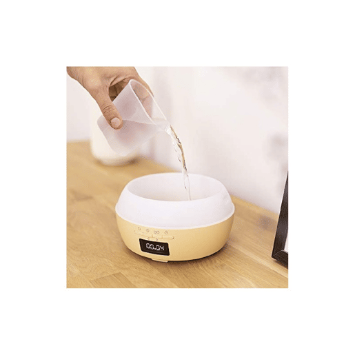 Cecotec Difusor de aroma com depósito de 500 ml e ecrã, altifalante e controlo por bluetooth.