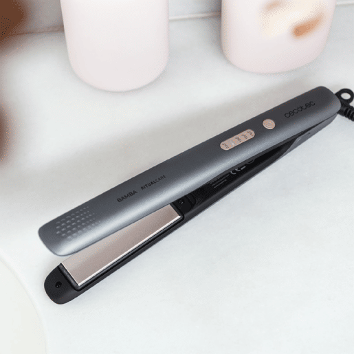 Cecotec Alisador de cabelo de titânio com ajuste de temperatura.