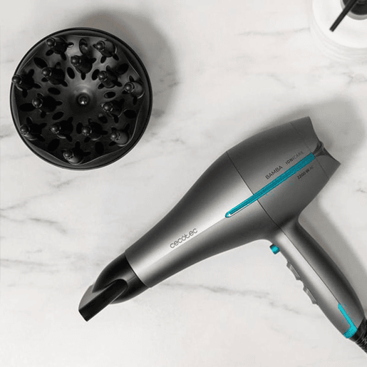 Cecotec Secador de cabelo AC de 2200 W de potência, com função ionizadora e grande caudal.