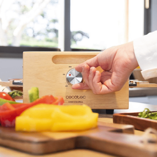 Cecotec Cheese&Grill 8400 Grelhador a lenha para raclete