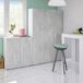 Armario Multiusos 1 Puerta 41 Armario Multiusos 1 Puerta 41 Blanco/ Gris