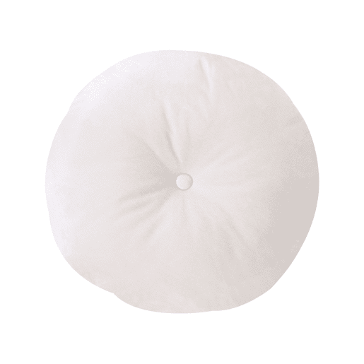 Sofá SKIEN Veludo Creme 2 lugares