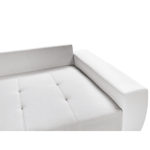 Sofá TORPO Tecido Creme claro 4 lugares