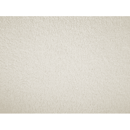 Sofá LOEN Bouclé Branco 3 lugares