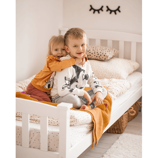Cama Pinho GIVERNY 90 x 200 cm Branco
