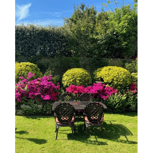 Mesa de refeição de jardim LIZZANO 165 cm 102 cm Metal Castanho escuro