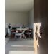 Beliani Silla de comedor MAROA Beliani Silla de comedor MAROA Gris Claro