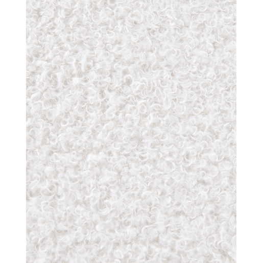Poltrona LOVIISA Bouclé Branco