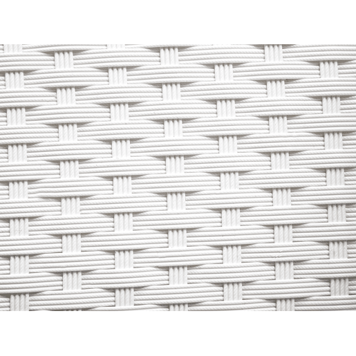 Mesa de refeição de jardim ITALY 220 cm 100 cm Vidro Branco Mesa de refeição de jardim ITALY 220 cm 100 cm Vidro Branco