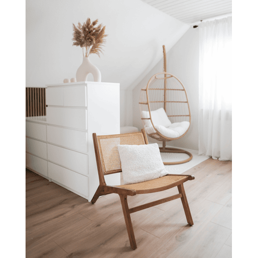 Cadeira de jantar MIDDLETOWN Mogno Natural